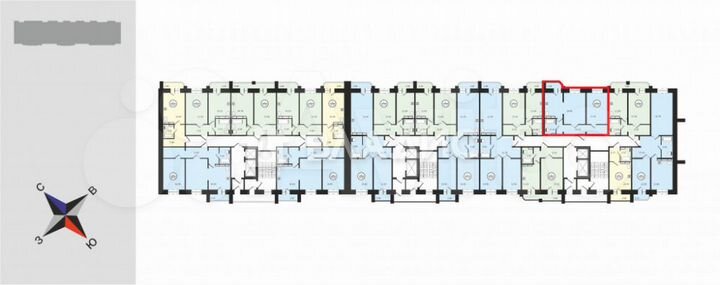 2-к. квартира, 64,2 м², 2/17 эт.