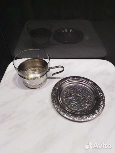 Чайный набор с конфетницей