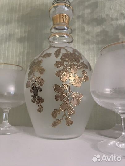 Графин с бокалами, Чехословакия