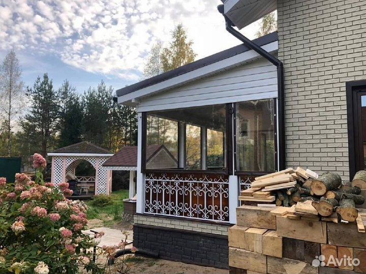 Гибкие и мягкие окна для террас