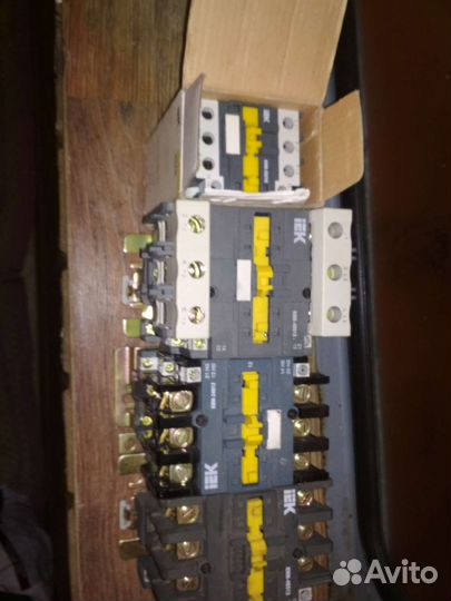 Контактор, магнитный пускатель,рубильник