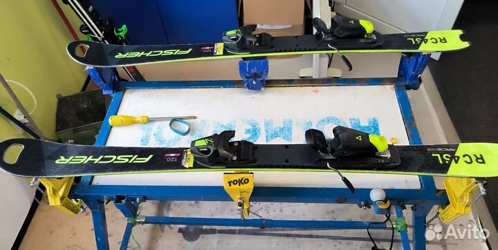 Горные лыжи fischer rc4 sl 120
