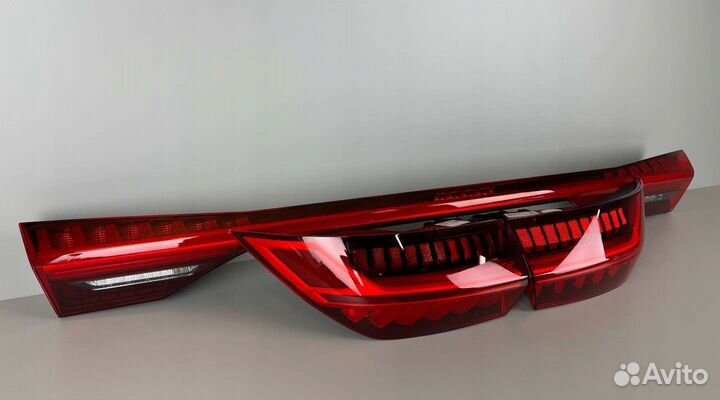 Audi A7 4k фонари задние комплект и бленда