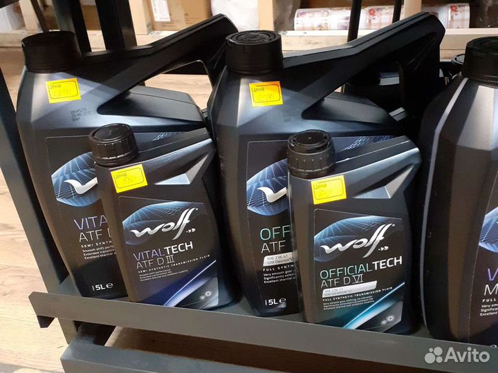 Масло трансмиссионное ATF Wolf