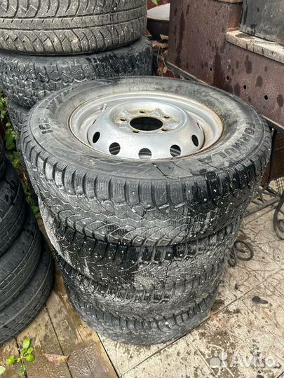 Зимние колеса для нивы R16