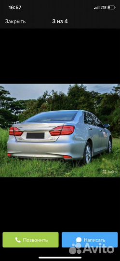 Задние фонари на Камри