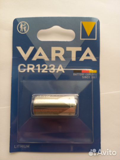 Батарейка Varta CR 123 A