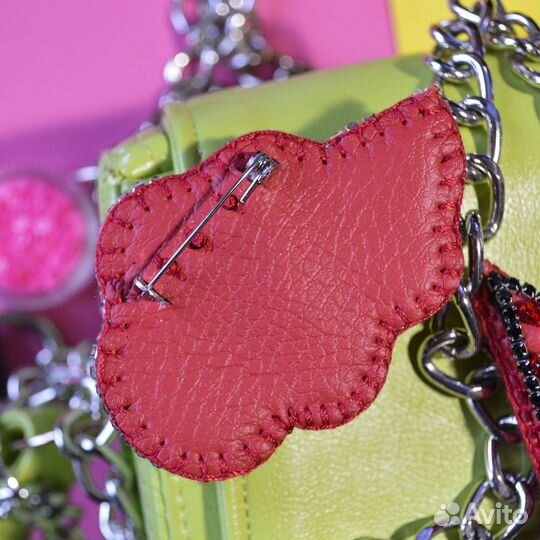 Брошь ручной работы