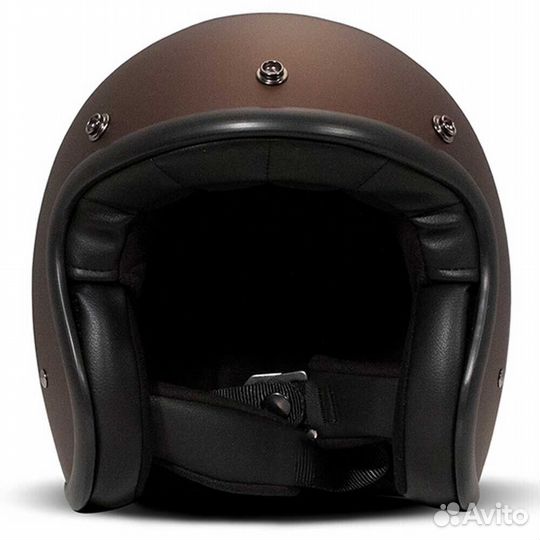 DMD Vintage Open Face Helmet Коричневый