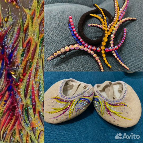 Украшения на пучок