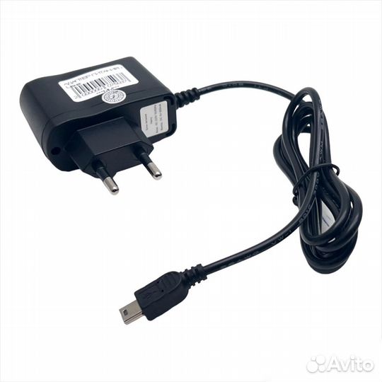 Адаптер питания AC 5V/600 мАч mini USB