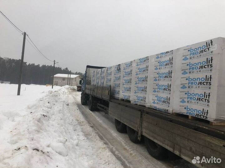 Газобетон Бонолит с Доставкой GZB-2653