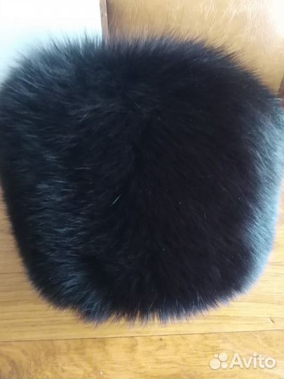 Шапка норка цельная. 