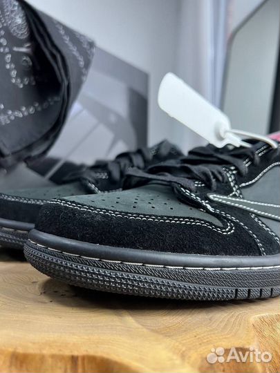 Кроссовки nike Jordan Travis Scott black phantom