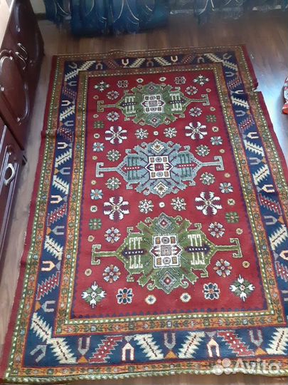 Ковер бу шерстяной