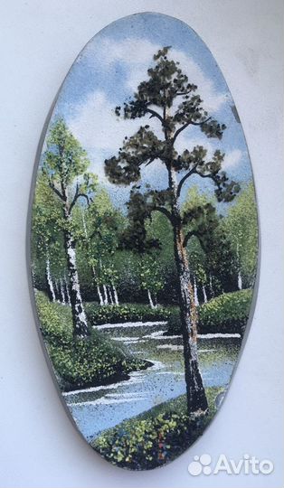 Картина малахит