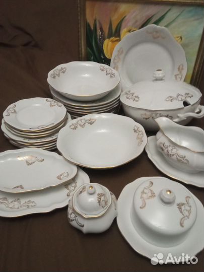 Сервиз столовый, Богемия, Чехословакия
