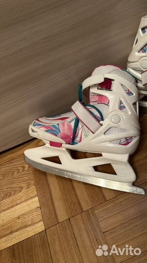 Коньки раздвижные для девочки 31-36
