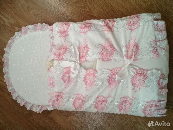 Конверт на выписку для девочки