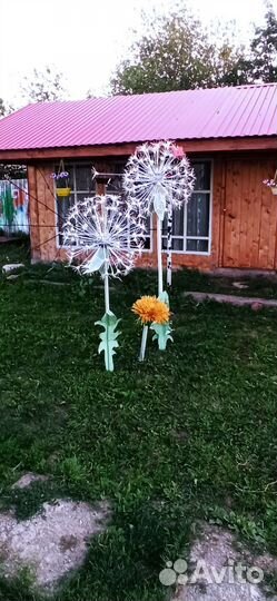 Одуванчики из дерева