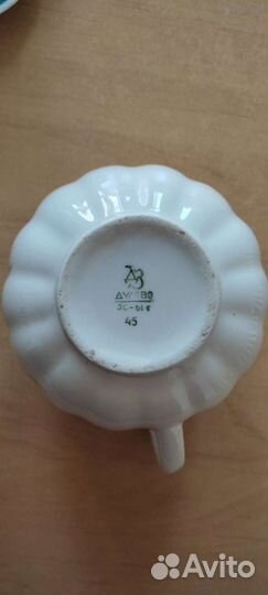 Молочник фарфор СССР