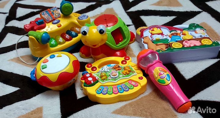 Развивающие музыкальные игрушки