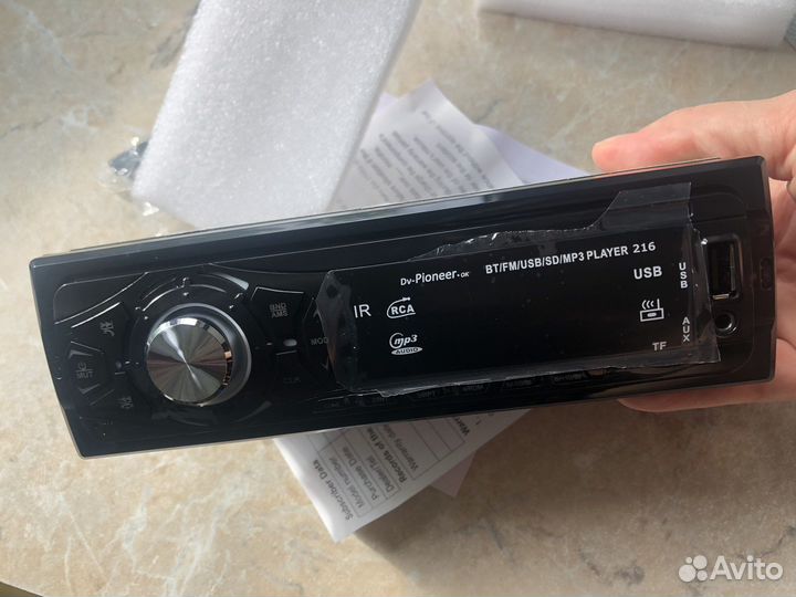 Автомагнитола Pioneer с bluetooth