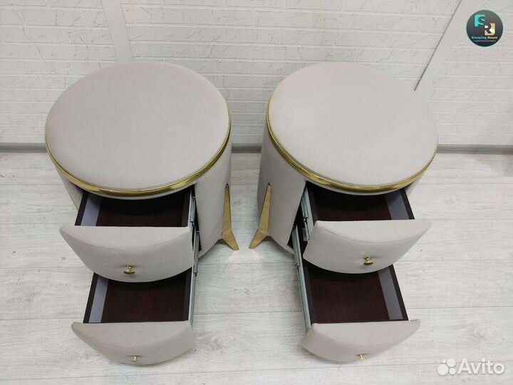 Тумбы прикроватные круглые