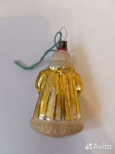 Елочная игрушка Дед Мороз СССР