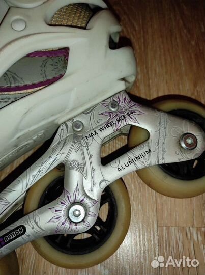 Ролики Reaction r206w 37размер, 24см стопа