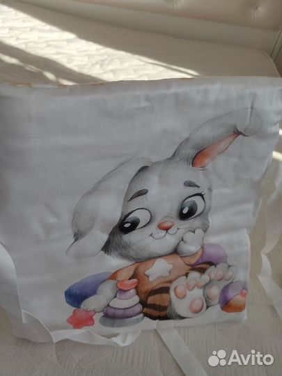 Бортики в детскую кроватку новые