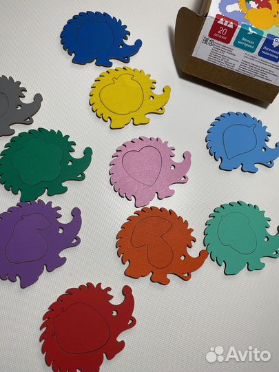 Развивающие деревянные досочки