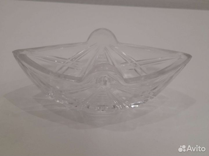Хрустальный салатник и пепельница с доставкой