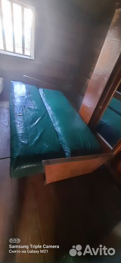 Диван для дачи раскладной кожаный