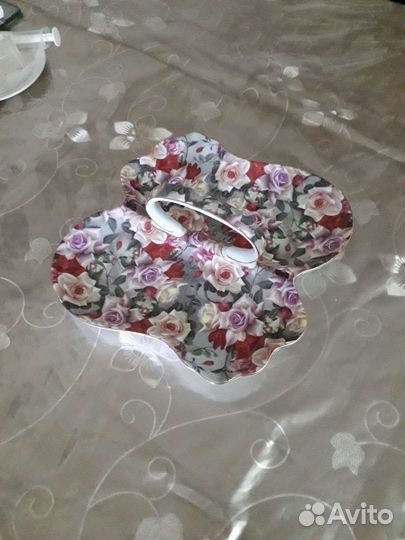 Менажница фарфор