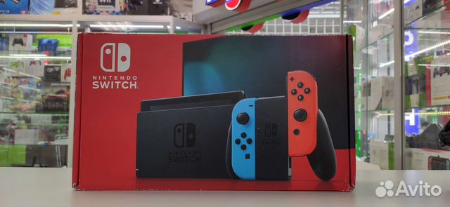 Nintendo Switch 2 бу Rev 2, Нинтендо Свич консоль купить в Москве ...