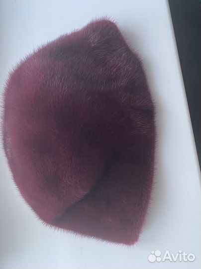 Шапка норковая женская новая