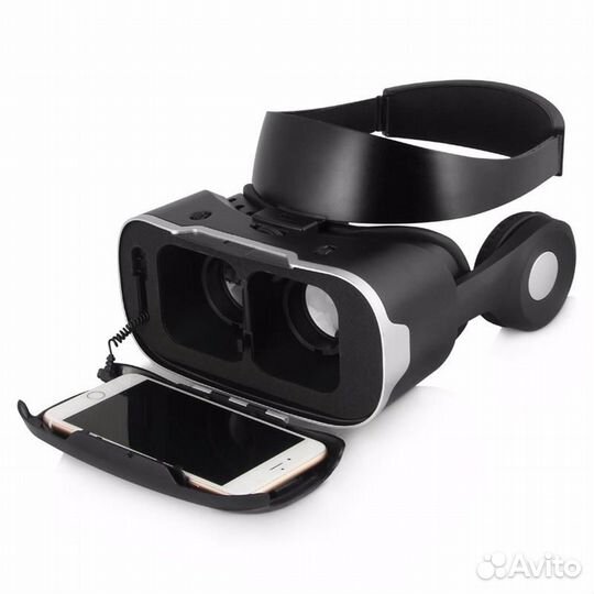 Очки виртуальной реальности shinecon с наушниками