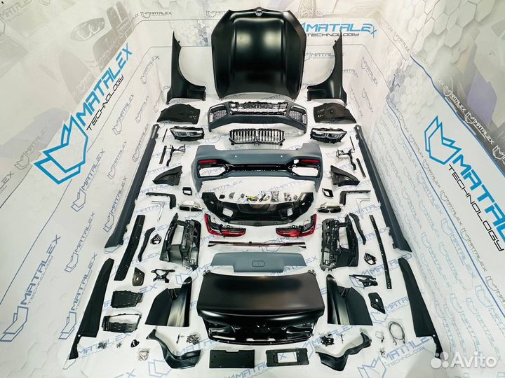 BMW F02 рестайлинг обвес в сборе