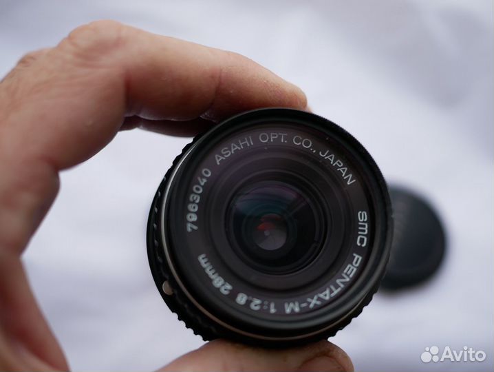 Светлый ширик asahi pentax 28mm f2,8 серия М