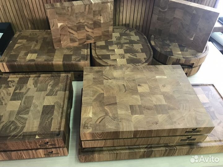 Разделочные доски из торцевого дуб