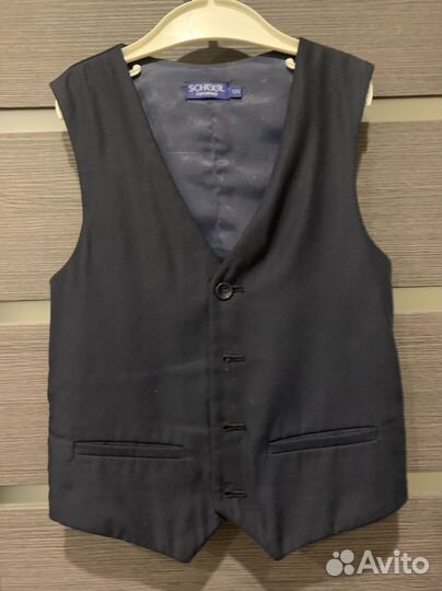 Школьный костюм-тройка для мальчика 122