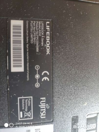 Ноутбук fujitsu