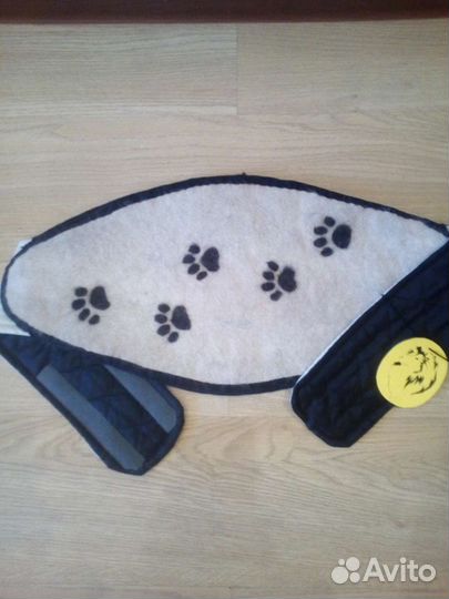 Валяный пояс из собачьей шерсти