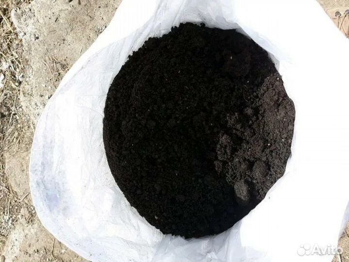 Земля чернозем в мешках