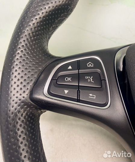 Оригинальный руль GLC W253 с обогревом и подушкой