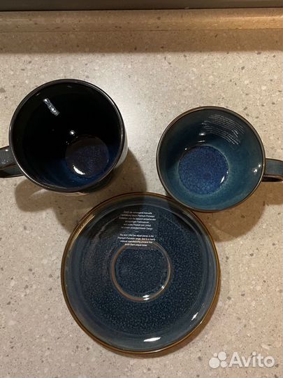 Villeroy&Boch, чайно-кофейная тройка, набор посуды