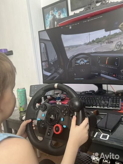 Руль logitech g29 с кпп