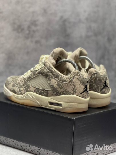 Кроссовки Nike PSG x Air Jordan 5 Low (Арт.63870)