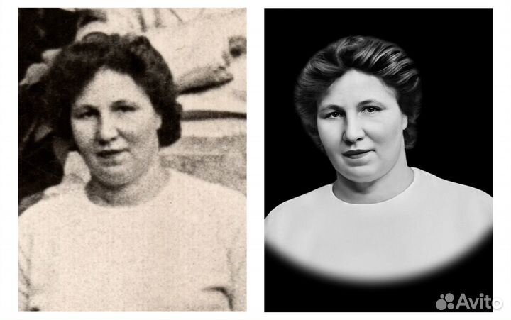 Ретушь фото на памятник